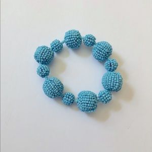Turquoise beaded bracelet